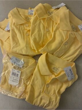 The Children's Place Yellow Polo Shirts